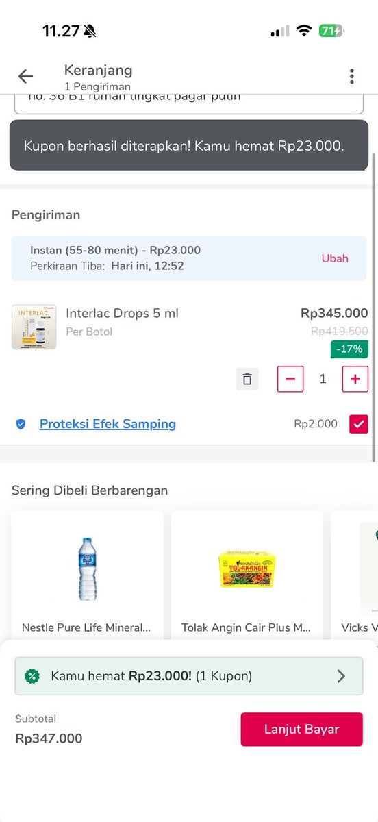 vanyxasd's tweet photo. Weeee probiotik anak interlac drops di halodoc dapet harga miring plus potongan kupon, emak-emak langsung merapat gais.

KUPON : FREEANTAR https://t.co/9SO1fXWWOp