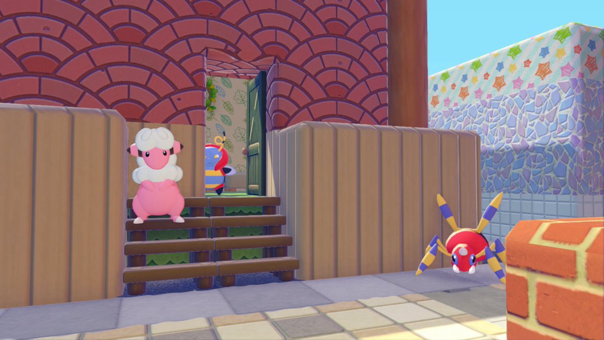 AsaeMail's tweet photo. #ぽこポケ　#ぽこあポケモン

イトマルとアリアドスの部屋作った。そしてみんな集まってくる。 https://t.co/9hVrNQJocd