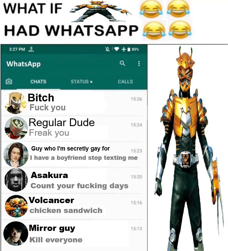 M1ch1Azuma's tweet photo. What if I had whatsapp https://t.co/HRoAcc50al