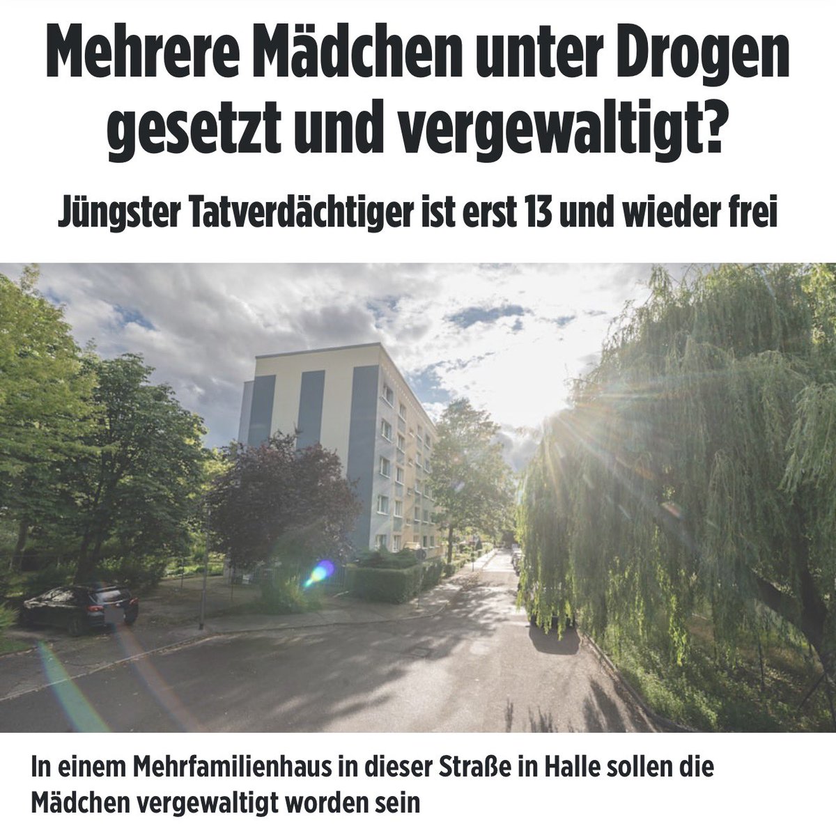 constantin_t's tweet photo. 4 fete sub 14 ani DROGATE &amp; VIOLATE în Halle, Germania de către imigranți minori din Mali (Africa de Vest)
Autoritățile i-au ARESTAT… apoi i-au ELIBERAT.
Unul de 13 ani – „prea mic” pentru lege.
Restul – au adresă fixă.
Germania, 2026. Unde e limita? 😠” https://t.co/Vl6MHKXw1R