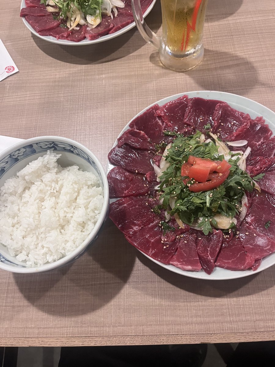 anponta33's tweet photo. 馬肉のカルパッチョ作った https://t.co/qtNIvbSAZA