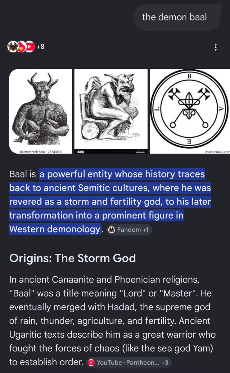 Bagohjam's tweet photo. @tedcruz What God you talking about? Is it Baal? https://t.co/OSfhstUstL