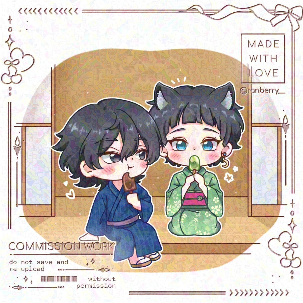 Ranberry__'s tweet photo. RTs are always appreciated! 💖
🌸 First YCH Yukata completed! 🥹💕

Thank you so much to my lovely client for trusting me! ✨

🇮🇩 Local Promo Update: 2 slots left for the 15% OFF  discount!

#ychcommission #ychsummer #chibiyukata

https://t.co/3p2RQOIdDs https://t.co/k0tbuAnUcb