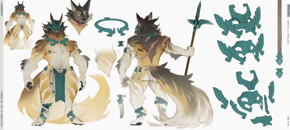 XVImonster's tweet photo. 🐺给@ross_ciaco的设定补全 https://t.co/1UGpbJd3LB