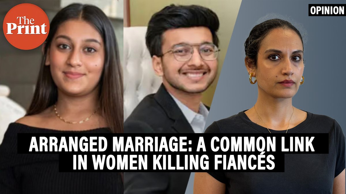 ThePrintIndia's tweet photo. 'Put arranged marriage on trial. It’s the common link in women killing fiancés': Karanjeet Kaur @Kaju_Katri in this week's column for ThePrint 

https://t.co/gbG8rWWnEv https://t.co/yuQRdpiCEe