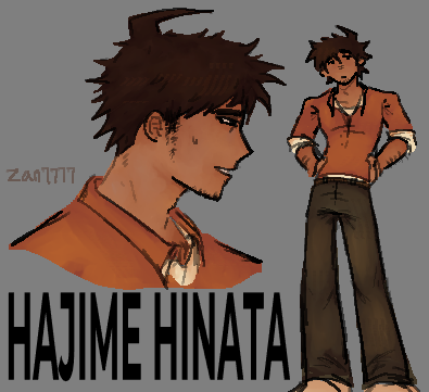 zan7777_'s tweet photo. Normal Hajime Hinata (Haji) drawing https://t.co/HSETWgxTmh
