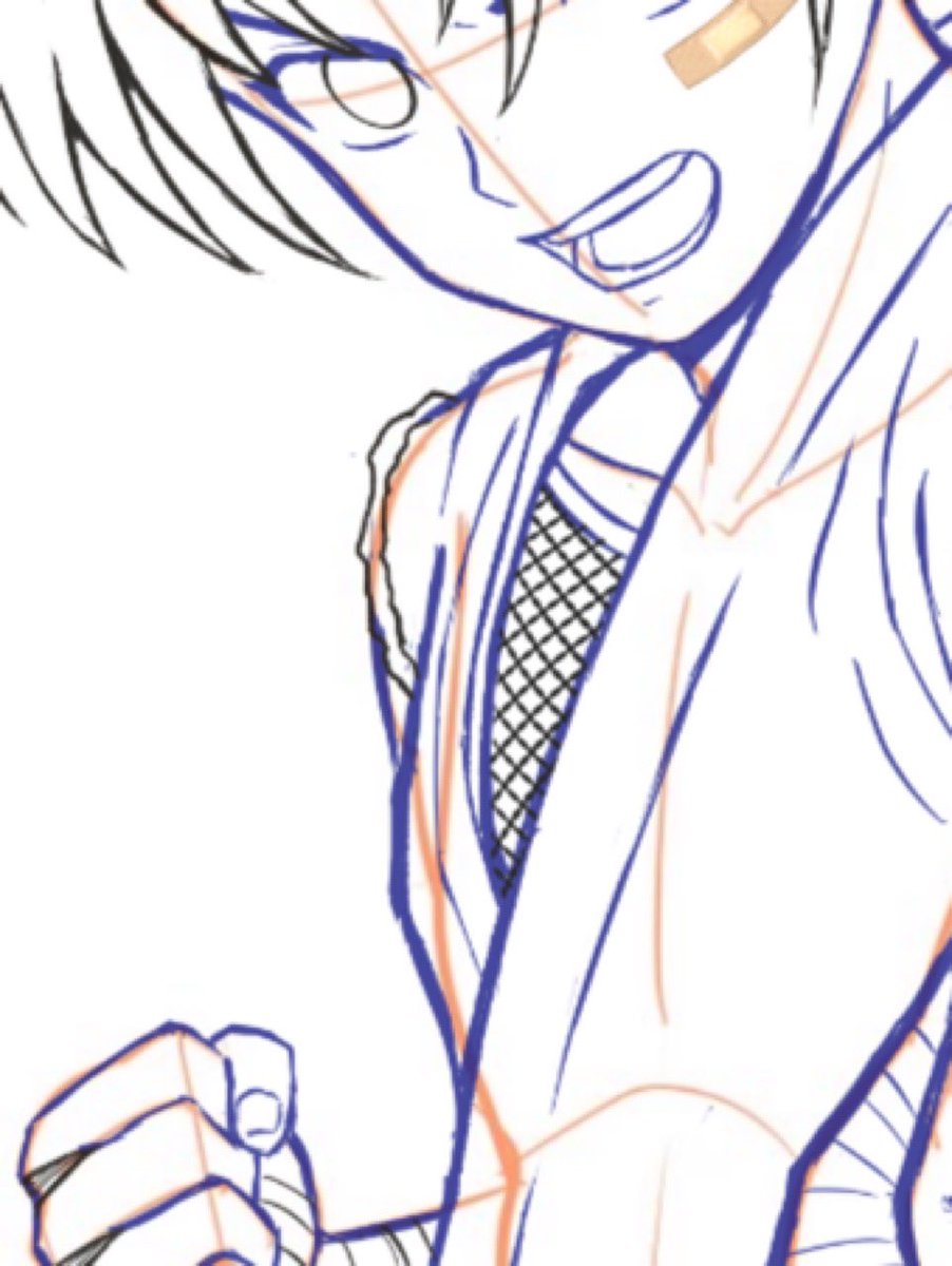 nmRika1's tweet photo. 1人線画終わったのでお昼休憩中。もう1人描かねば😇 https://t.co/OWRYoz1gnA