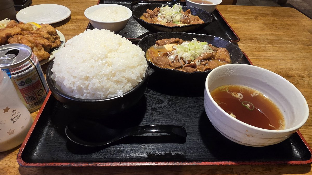 evo7yuki's tweet photo. 蓮田にあるまんぼう！
特盛ライスがいかれてる(笑)
もつ煮もめっちゃうまいしもつの量がはんぱない！
ちなみに前回食べた牛すじカレー特盛でライス400(笑)
キング盛りで800g！ https://t.co/X4bhSI7R4H