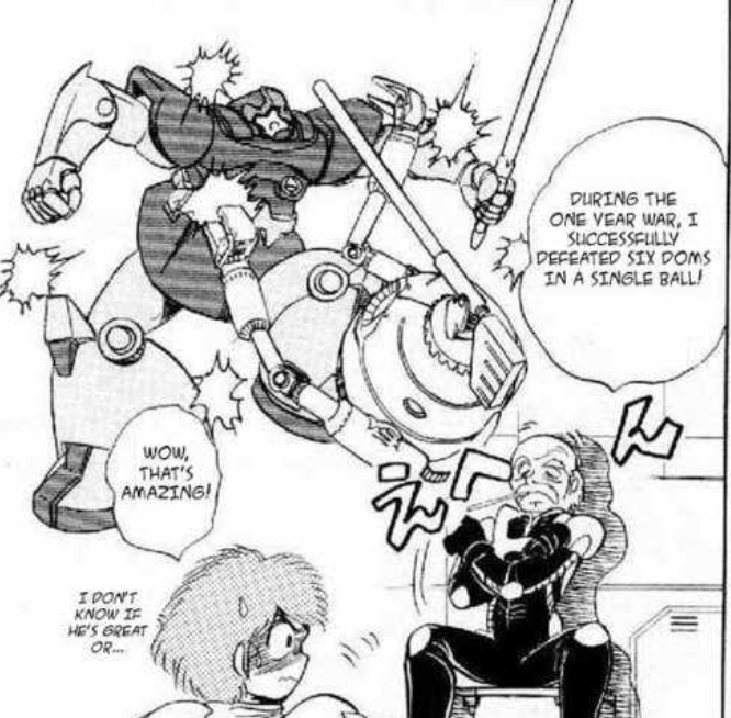 NAround92's tweet photo. @GundamBro Grandpa had Elite Ball Knowledge https://t.co/aof6LsY2vw