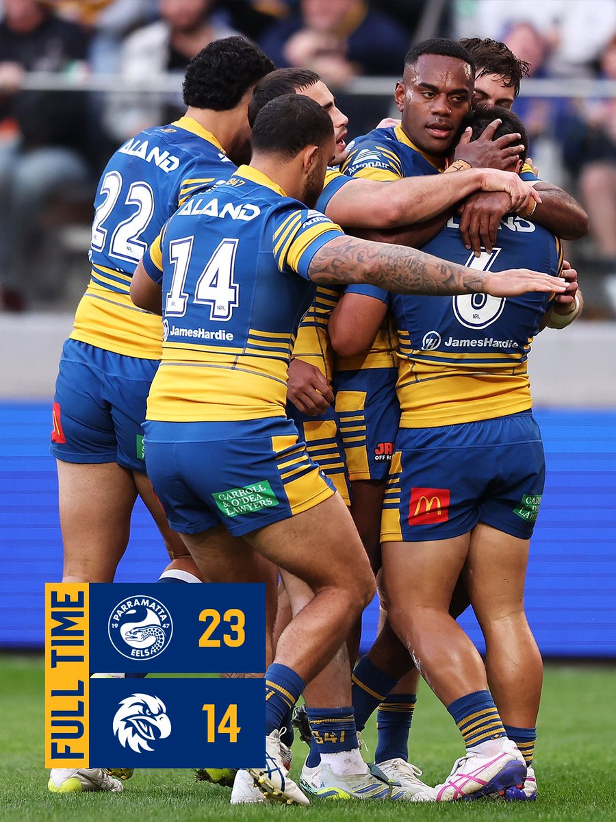TheParraEels's tweet photo. Job done 😤

#PARRAdise https://t.co/xmsA7LawXB