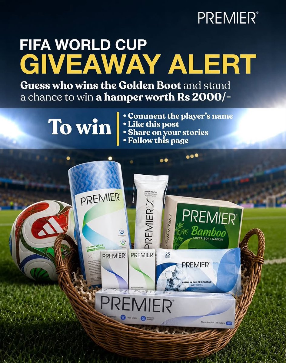 ViralCheckIn's tweet photo. Guess Golden Boot this year - Win a Premier hamper worth Rs 2000 https://t.co/jld3dU401v 

#contestalert #giveaway #free #freesamples #giveawayalert #GiveawayIndia #Guess #Golden #Boot #football #fifa #ert #messi
#1 #Contest, #Deals and #Freebies #fforfree https://t.co/6EHKEdQXOl