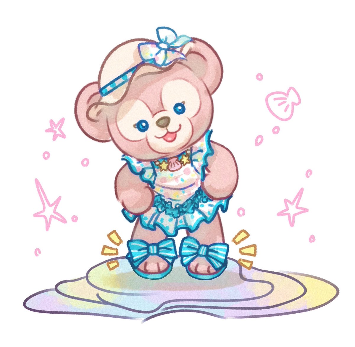 kurokuma824's tweet photo. 👡🎀🩵🪸🧸👒
夏のサンダルメイ https://t.co/83D1V34TVl