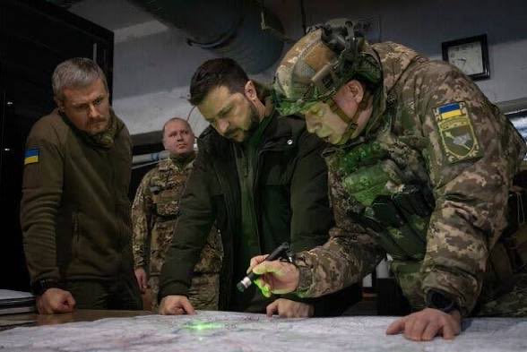 ShaunPinnerUA's tweet photo. Zelenskyy:  

“If Konstantinovka is under Russia’s control, then Putin won’t have a problem meeting me there to end the war” https://t.co/t5nH35M4kD