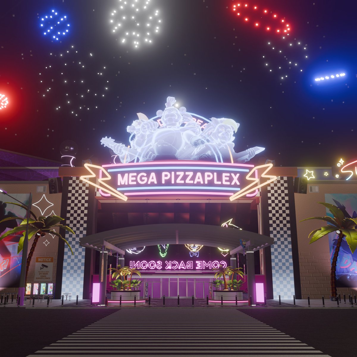 Pizzaplexupdate's tweet photo. Thank you to everyone who joined us for our Fourth of July celebration tonight! ❤️🤍💙 I hope you all had an amazing time and enjoyed our fireworks finale. 🎆✨

Thank you for making tonight so special, Superstars. Have a wonderful weekend! 🌟🎉 https://t.co/LO0UeXuyZT