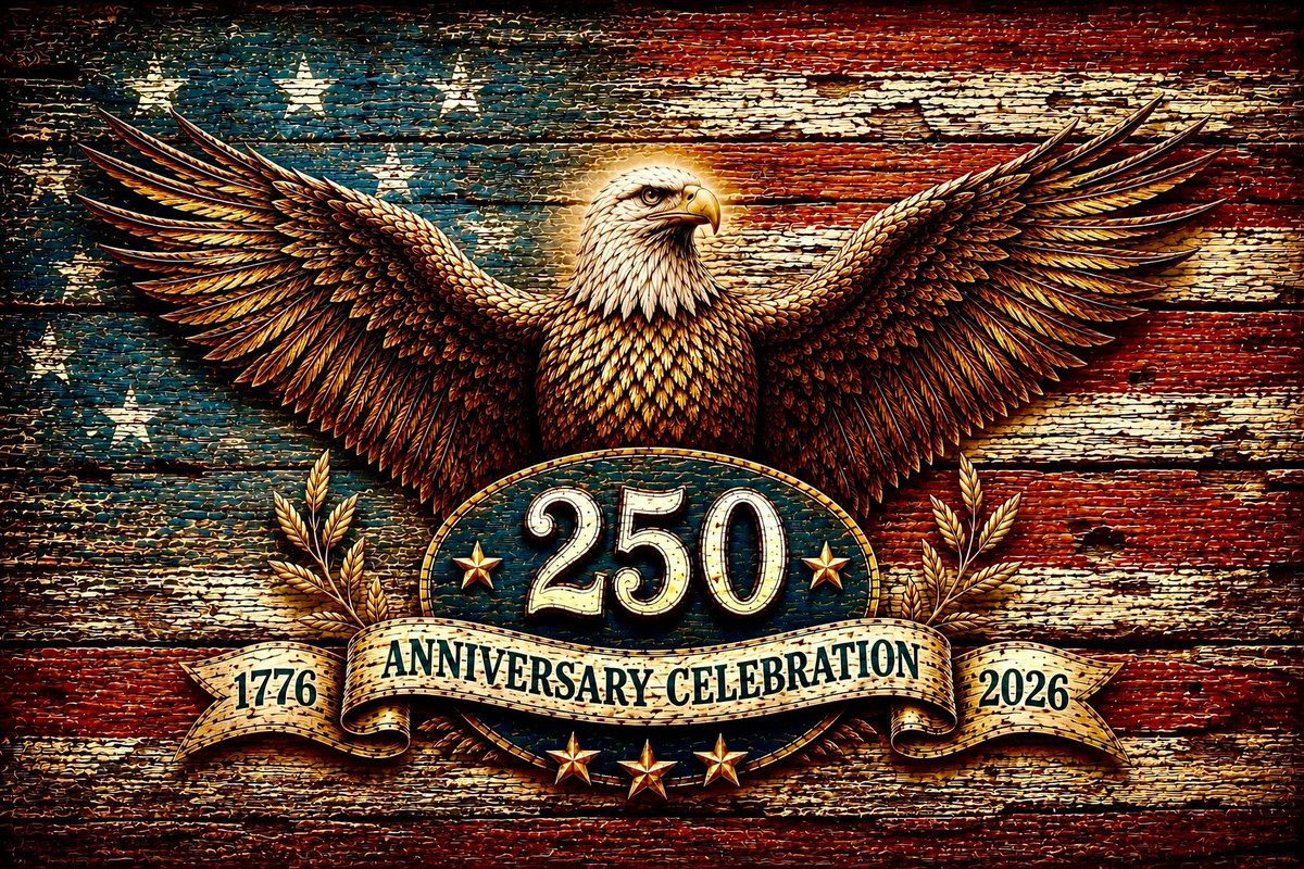 AxelMars_'s tweet photo. Happy 250th Anniversary of Independence, America! – Saturday, July 4th, 2026! 🇺🇸🇺🇸🇺🇸 https://t.co/A212LNuvJP