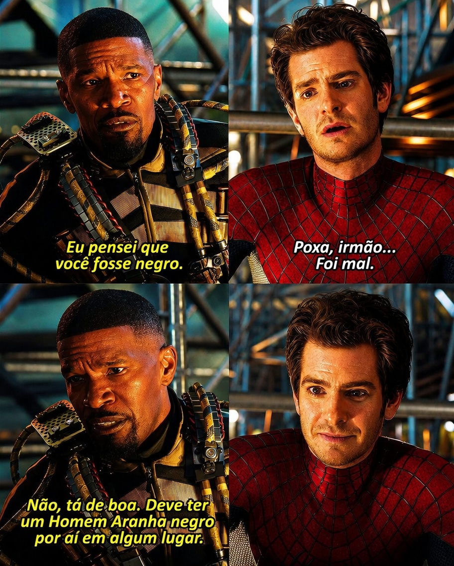 jlinzombie's tweet photo. Só falta o live action do Miles Morales pra tornar isso real.

🎥 Homem-Aranha: Sem Volta Para Casa (2021) https://t.co/zuh4pmMXTW
