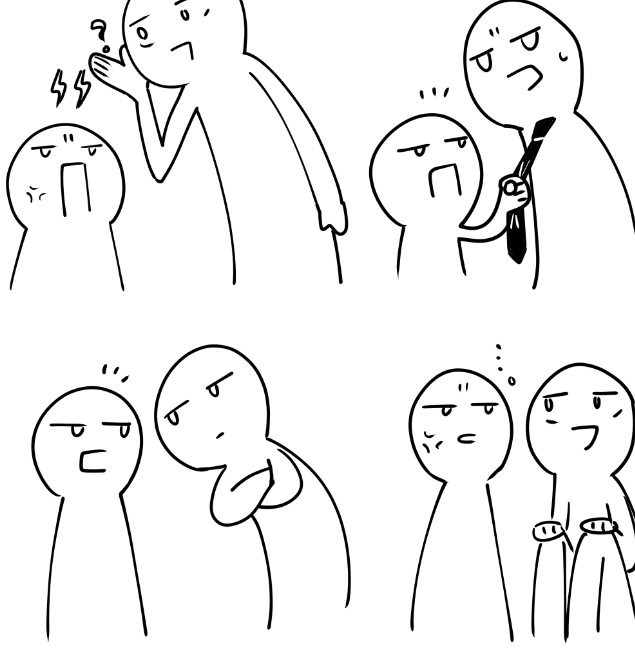 sasamino_curry's tweet photo. 身長差のあるキャラクター同��のおしゃべり
どれも大好きです https://t.co/FRQfTl9kW3