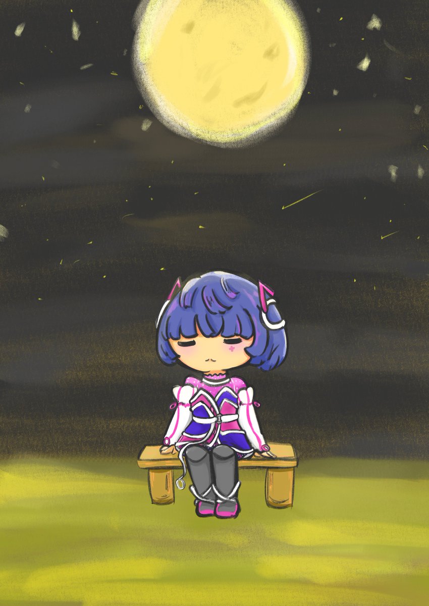 yoyolinyee's tweet photo. おやすみ🌕✨
#存流あーと https://t.co/MtelujtjrU