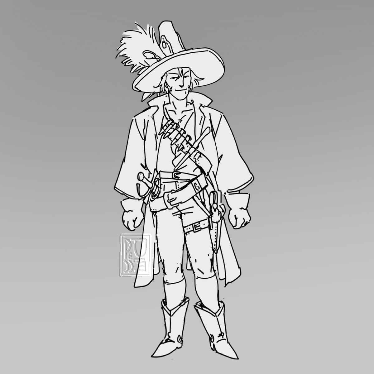 peple_cc's tweet photo. More characters for the project- Figuring out how spellcasters would fit in https://t.co/qJlRgbBEoK
