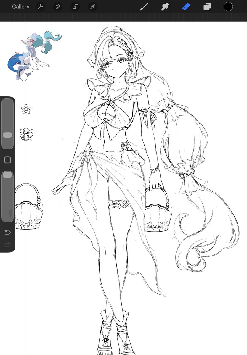 Yuyumini99's tweet photo. wip commission 

#artmootsㅤㅤㅤㅤ https://t.co/LKyADn1hum