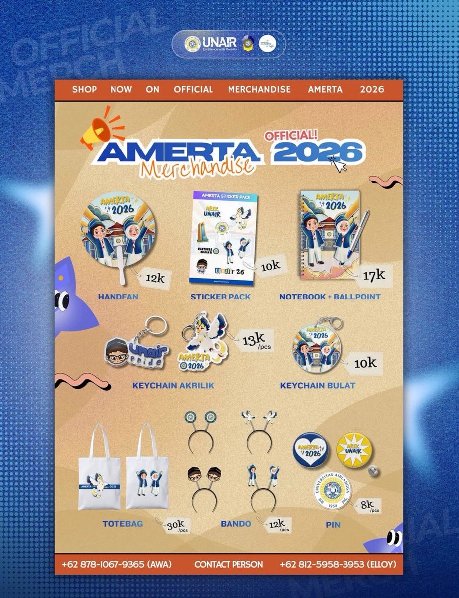 kkanaeyy's tweet photo. @serathinee adik adik maba 26, izin promosi yukk beli official merch nya amerta 26!! info lebih lengkap cek di IG @sponsorshipamerta yawww hihi ^^ https://t.co/Jcp22uLo0S