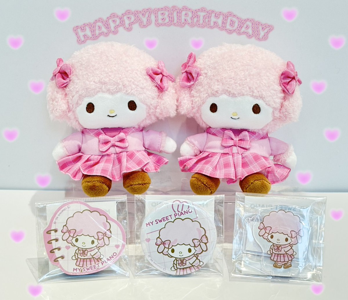 🎂💗お誕生日💗🎂 本日、7月6日は #マイスウィートピアノ の誕生日