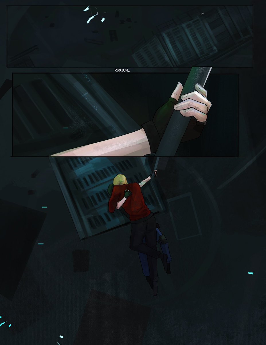 ruxiun_'s tweet photo. RE2R Reverse AU with Rookie Cop Ada x Mercenary Leon — Bridge Scene Part 2 

Aka Aeon in another life angst [1/3] https://t.co/3MyDIHplnm
