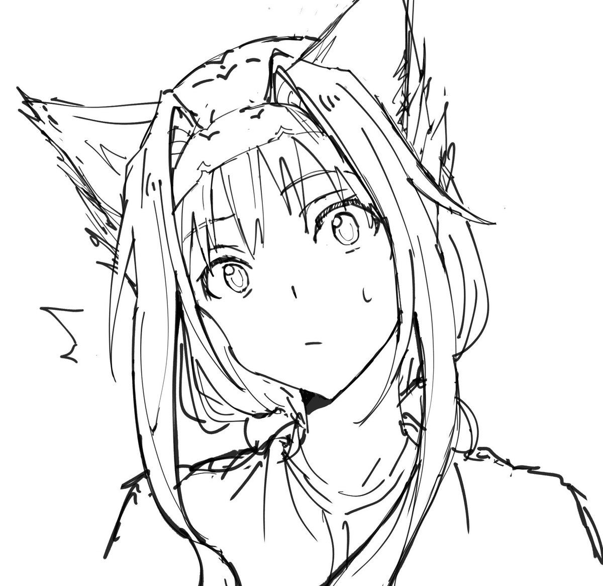 element_6355's tweet photo. 落書き〜 https://t.co/Jd4BMoKMGm