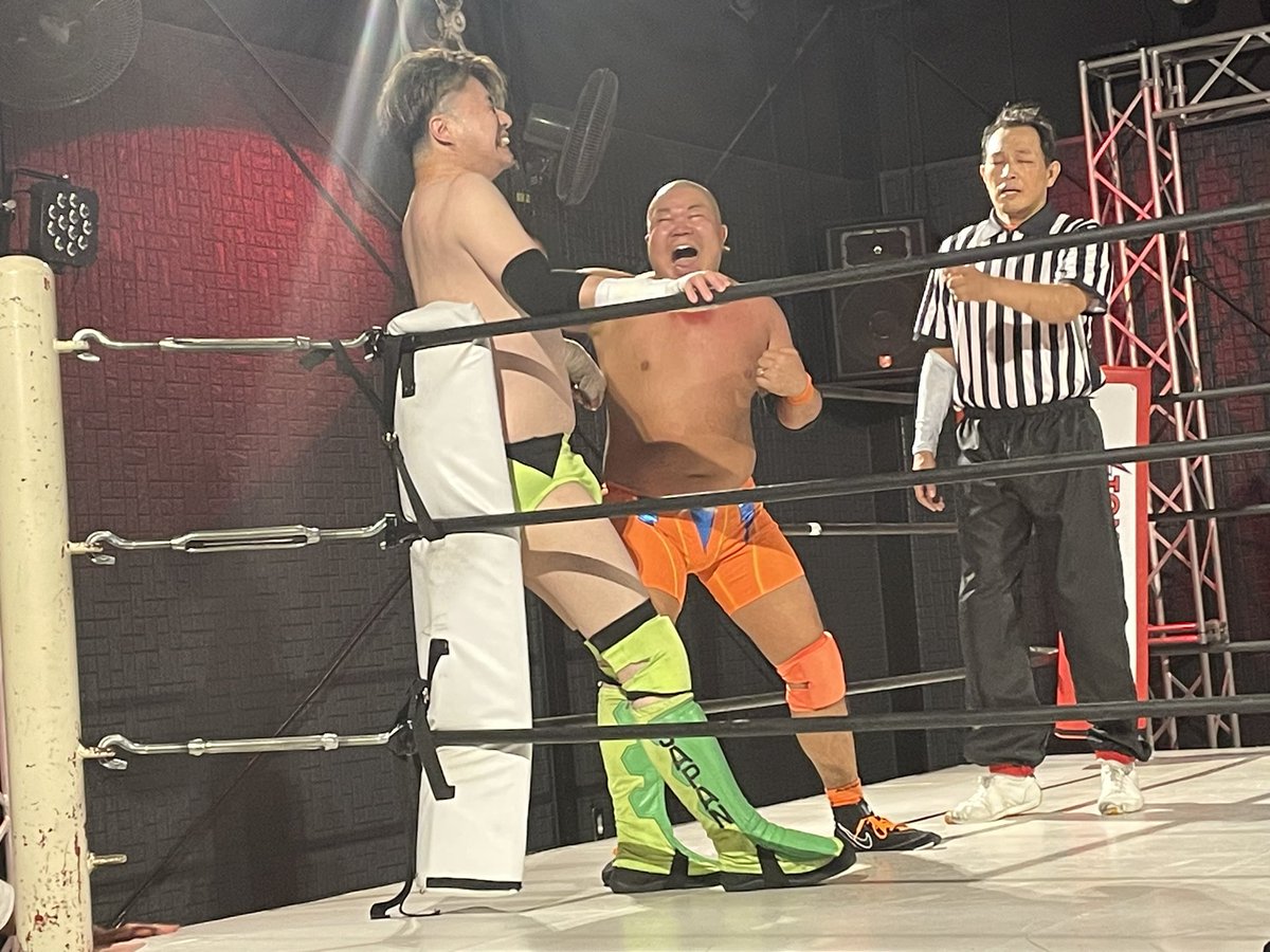 DEZI_killstyle's tweet photo. 数ヶ月ぶりのプロレス観戦。好きな選手ばかりだし試合も好内容連発だしで「こういう社会人プロレスが観たかったのよ！！」という大当たり興行でした！最高！
#WINRAW0705 https://t.co/IhKcHVgkpC