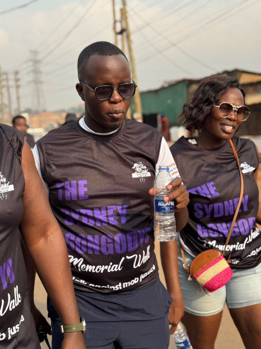 AquafinaUganda's tweet photo. We are proud to keep participants refreshed as they walk together to honor Sydney Gongodyo’s legacy and champion peaceful communities.
#Onlywhatsessential #HydrationPartner #SydneyIsMe https://t.co/7OaIyHuqnX