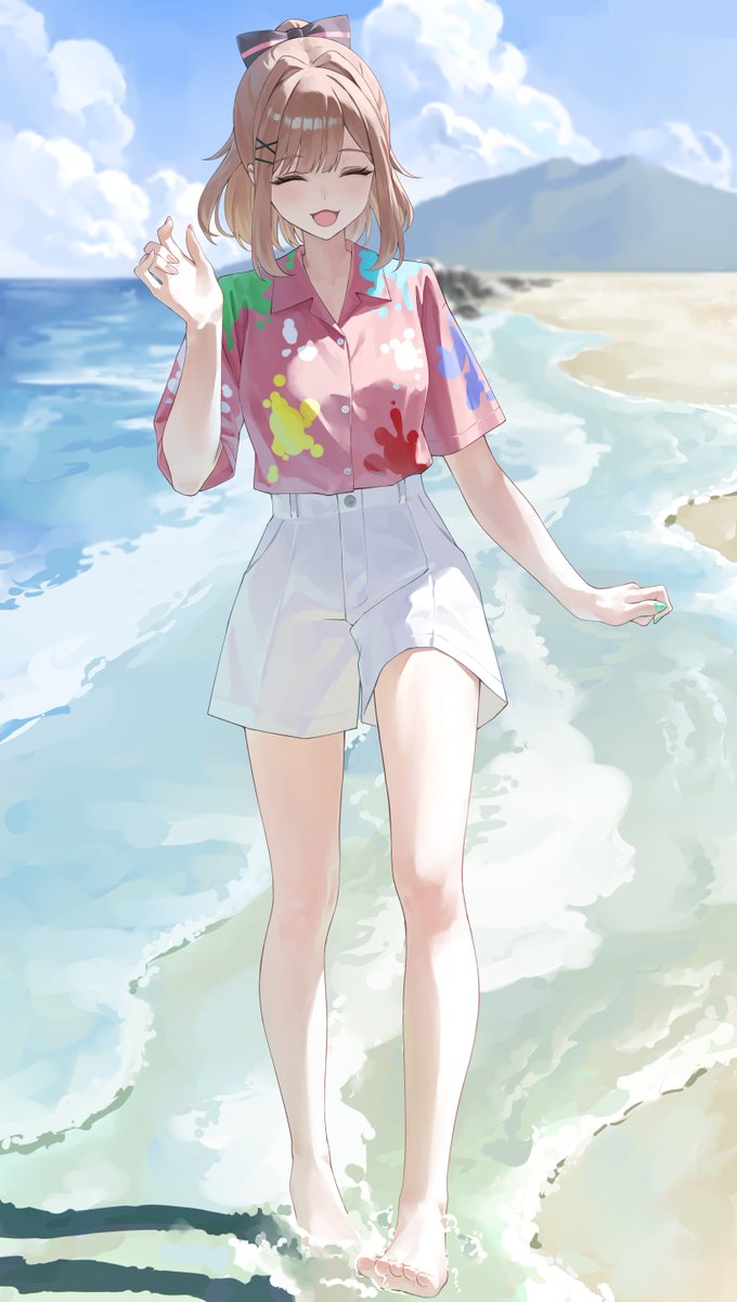 rissenka's tweet photo. ep,4🎨💦
 #NIJIArt https://t.co/5TOKe2Ga6I