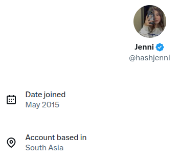 harukaawake's tweet photo. "Account based in South Asia"

Can Muslims please, for the love of god, stop pretending to be white women? It's so creepy. https://t.co/1ZMmSvifos