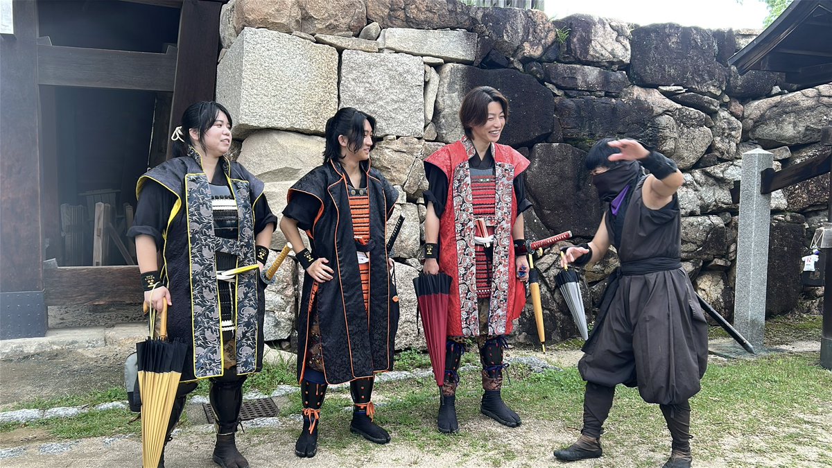 touno_moko's tweet photo. このへん可愛かったなあ

#安芸ひろしま武将隊
#毛利隆元
#毛利輝元
#吉川元春
#世鬼政親 https://t.co/LyuOrf2cdD