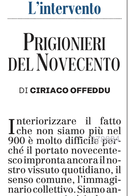 COffeddu's tweet photo. Mio editoriale, oggi 5 luglio 2026 su L'Unione Sarda. https://t.co/12AlFh1E3q