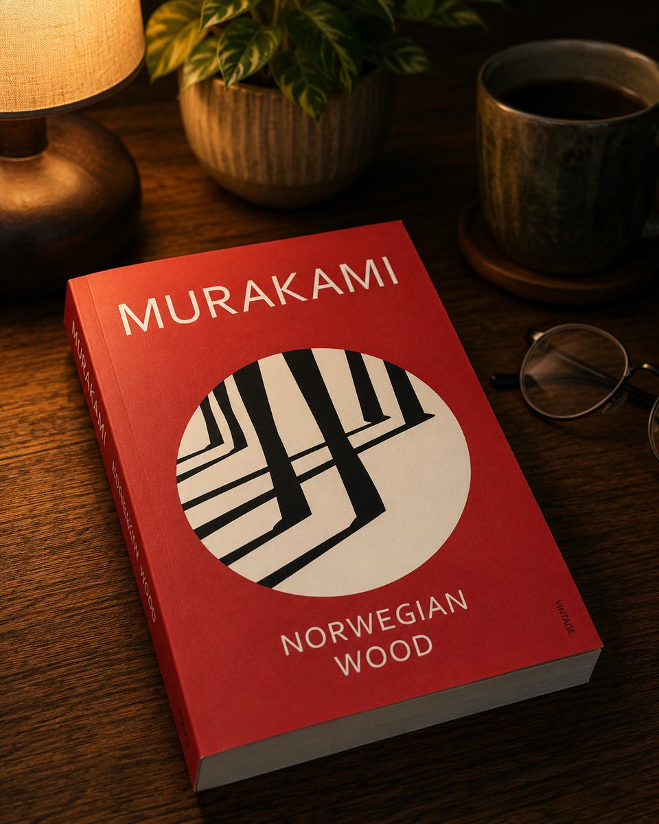 anish19np's tweet photo. Set in 1960s Tokyo, Murakami's Norwegian Wood is a beautiful coming-of-age story.

Torn between grief-stricken Naoko and vibrant Midori, Toru navigates the painful maze of love and loss. 

Murakami’s masterpiece is a sensory journey score-carded by the strumming of The Beatles. https://t.co/QxFmm2uh7o