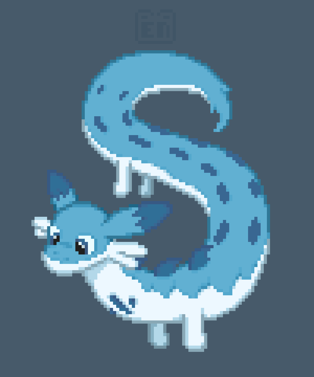 EnTheFrog's tweet photo. With Palworld 1.0 coming out soon, i figured i should take the chance to post some old Chillet &amp; Mossanda fanart! Let me know your favourite Pal and i might get around to drawing them before the release💚

#pixelartㅤㅤㅤㅤ #aseprite https://t.co/twTh6sy9SW
