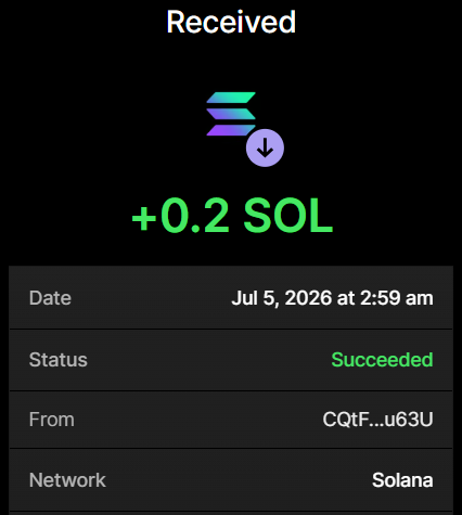 TrashPandaTPI's tweet photo. Purchase of 500,000 $TPI completed

Price: 0.2 SOL

Tx: https://t.co/iiL7I51xsR

Get 50% $TPI on 1+ $SOL Purchase 🚨
Get 500% $TPI on 10+ $SOL Purchase 🚨

Send 1 SOL → 2.5M $TPI

Send SOL to:
yXK2tNd9FeZGBEATYZzZ68afKrMTjUg97Lje3ahDTfy

Min 0.2 SOL

Retweet & Drop Sol Address for $100 Airdrops