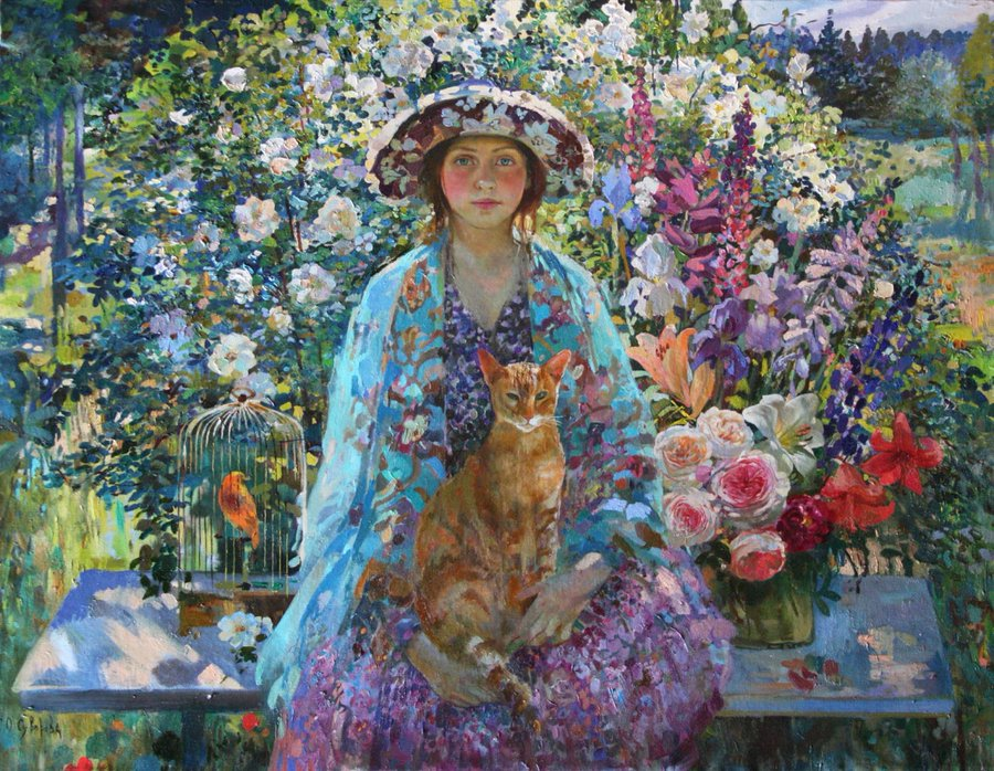 Brindille_'s tweet photo. Summer Holiday
© Olga Suvorova (Russian artist, b. 1966) https://t.co/84qQWTxn9n