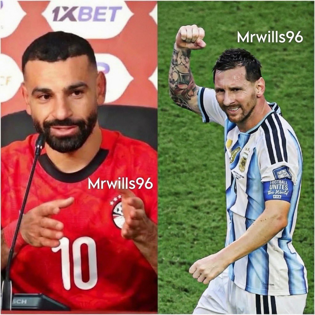 MrWills96's tweet photo. 🚨🎙️ Reporter: “Mo, Egypt will face Argentina in the Round of 16. You’ll come up against Lionel Messi. What are your thoughts on that challenge?”

🚨🗣️ Mohamed Salah: “Getting to play against the best player in history in the next round is going to be a privilege. Messi has shown that even at 39 he is still the best player in the world. We’ll give everything for Egypt, but sharing the pitch with a legend like him is something every footballer appreciates.” 🇪🇬🤝🇦🇷