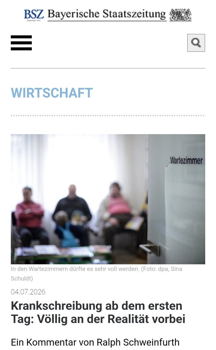 gerthy79's tweet photo. Genau so sieht es aus: wer sich mit einem angeschlagenen #Immunsystem in eine Bazillenbumsbude wagt, wird kranker nach Hause gehen, als er gekommen ist. #Krankschreibung ab dem 1. Tag bewirkt das Gegenteil. Chronisch Kranke sind begeistert von dieser #Reform #MerzkannnichtKanzler https://t.co/KyWJhf6RDP