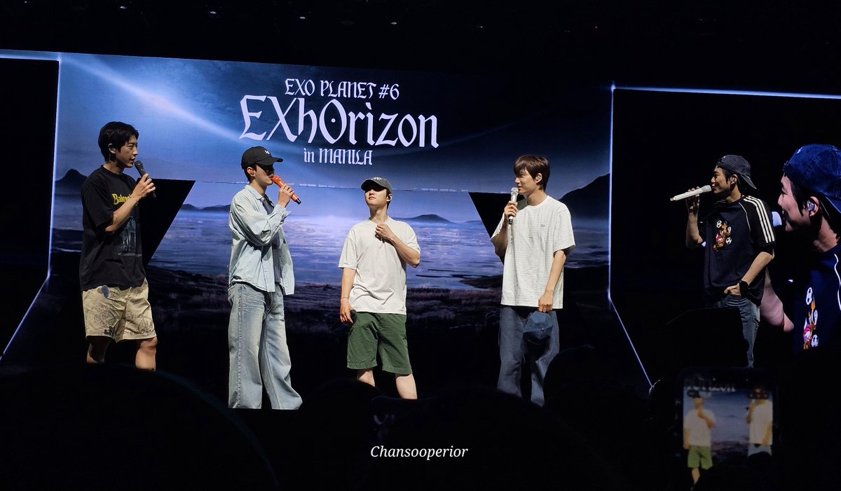 CHANSOOperior's tweet photo. #EXhOrizoninManilaDay2 soundcheck 

They're here!!

#EXhOrizoninManila
#EXO @weareoneEXO https://t.co/mQFK0oqAtt