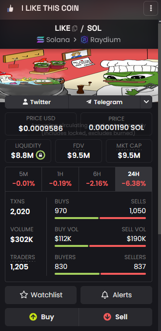 likeonSOL's tweet photo. 🤍 $9,500,000 MARKET CAP 🤍

we said we $LIKE this coin 😤 turns out everyone else does too 📈🔥

$9.5M and we're just getting started 🚀 the $SOL community doesn't miss 🟣⚡

if you $LIKE this coin you already know what to do 👀💰

👉 https://t.co/jQT2BObSqA

$LIKE 🟢🚀

#LIKE https://t.co/5cUnnUSMVQ