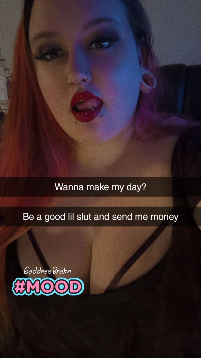 GoddessBrokn's tweet photo. Just send... https://t.co/6tOsOIwgGU