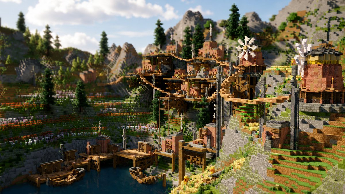chabo_mc's tweet photo. 久しぶりに成長を実感できました🐌
#GodSeedBuild #minecraftbuild https://t.co/LPWNTmhvHg