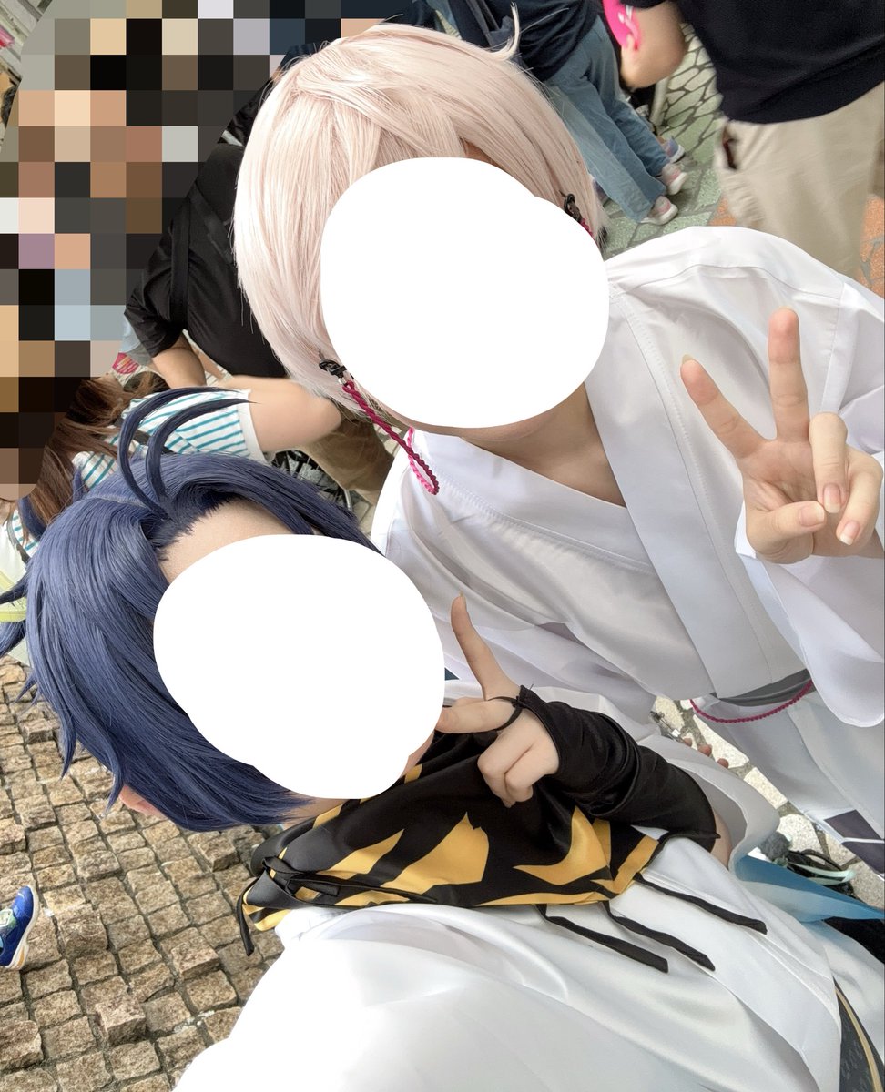 kidutaro_cos's tweet photo. しこ〜さんとさださだでいるよ〜🎋✨️
 #清水七夕祭り https://t.co/2TYWfhPHxa