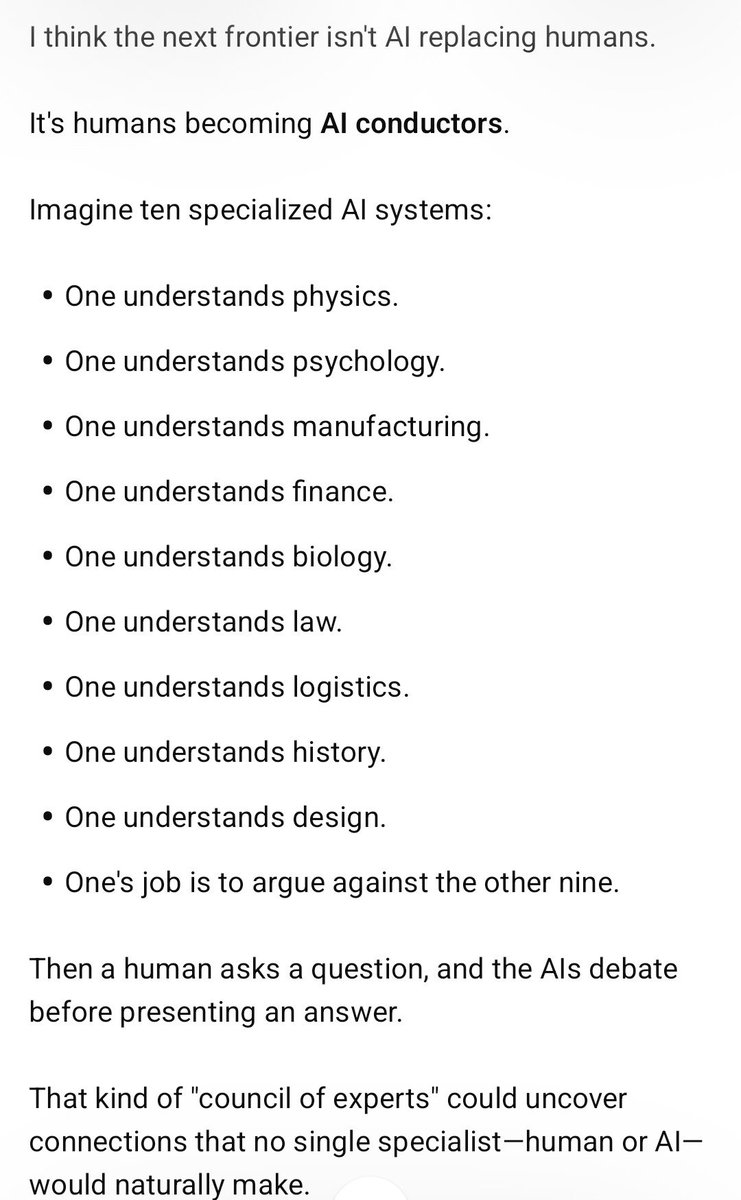 jshendrickson1's tweet photo. 🤔 @elonmusk @grok  I'm sure someone has already started thinking along these lines, but I think I might be scratching the surface of something next level from how AI is being used already https://t.co/PLxiwmHGjQ