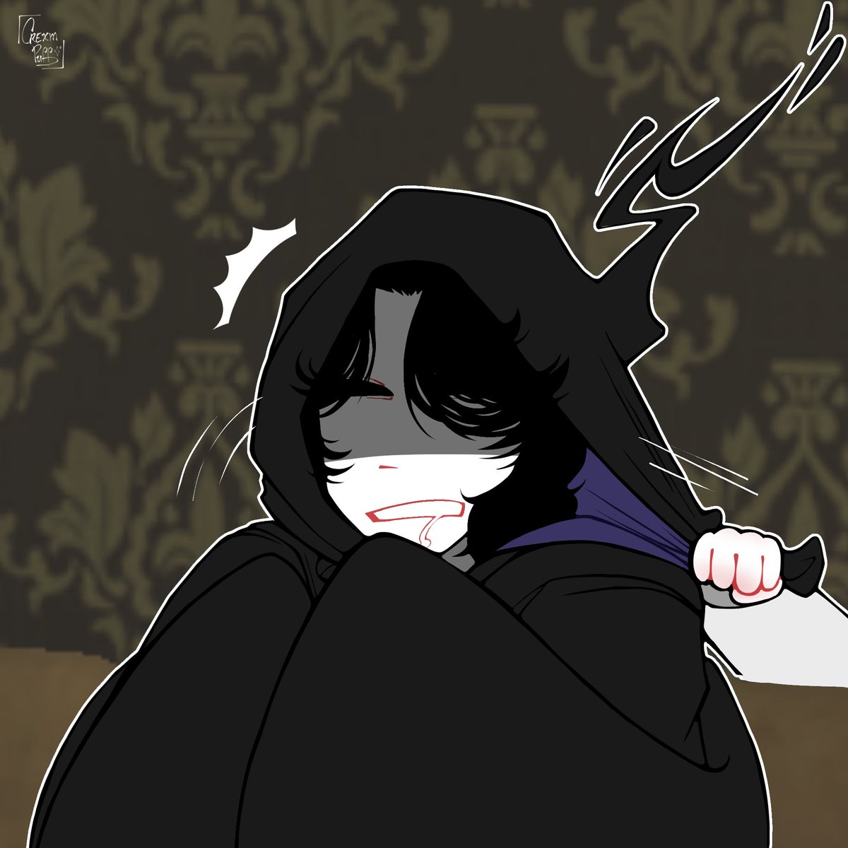 _crexmpuff_'s tweet photo. Iba a hacerlo full color pero no me gustó así q lo dejé en escala de grises kabdksj
(1/3)

#afterdeath https://t.co/MeR1qRDLXD