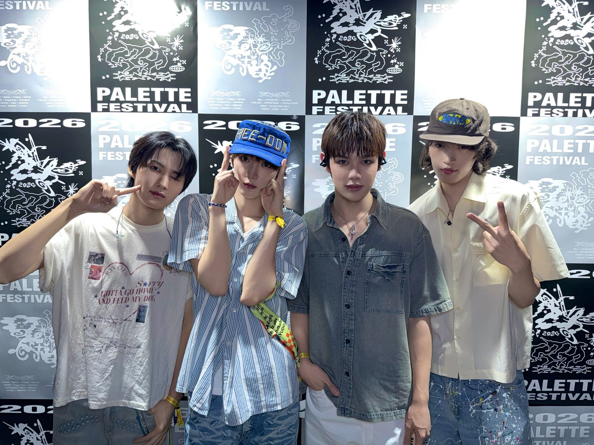 AxMxP_official's tweet photo. [#AxMxPxicture] 260705 2026 Palette Festival 

🎨🖌️

#AxMxP #에이엠피
#2026Palette #팔레트페스티벌 https://t.co/04DqyvjLcE