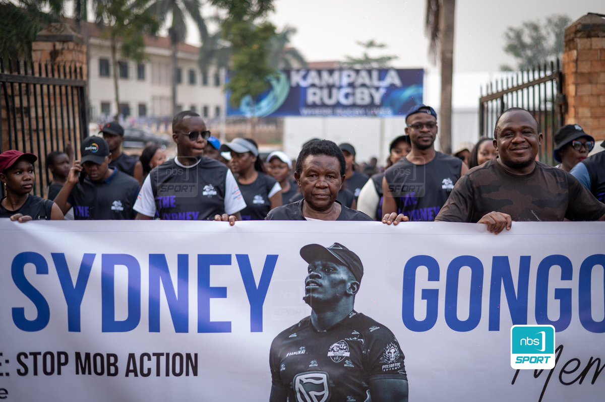 NBSportUg's tweet photo. Walking in memory of the late Sydney Gongodyo. Standing together against mob justice.

#SydneyIsMe #JusticeForSydney #FightAgainstMobAction #NBSportUpdates https://t.co/m65mlMW9wg