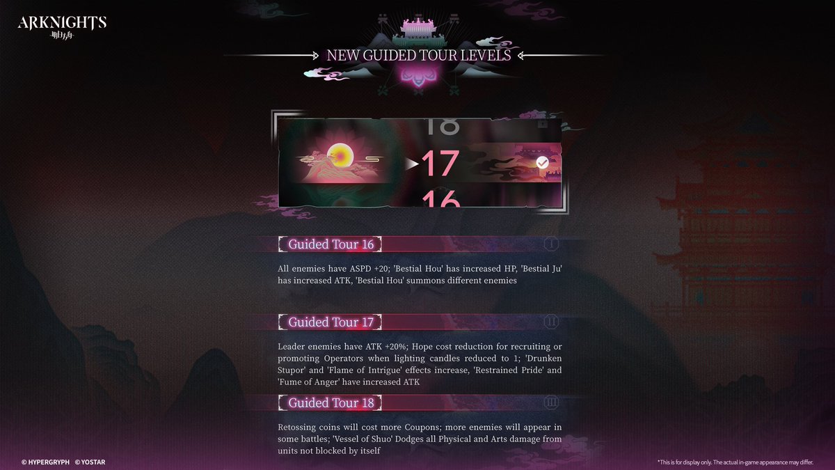 ArknightsEN's tweet photo. Dear Doctor, Integrated Strategies: Sui's Garden of Grotesqueries (Part 2) will be updated on July 6, 08:00 (UTC-7) and new content will be introduced. Please check the following images for more details. Good luck on your new adventure!

#Arknights #Yostar https://t.co/zYGImkk2OJ